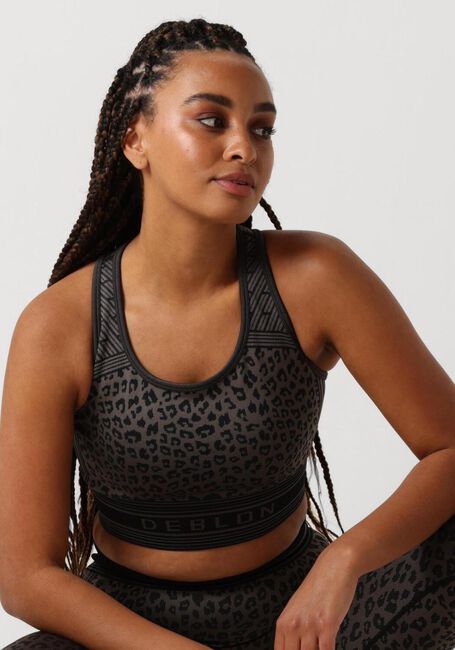 Schwarze DEBLON SPORTS Top JOY SEAMLESS TOP - large