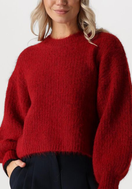 Bordeaux CO'COUTURE Pullover CORALIECC CROP RIB O-KNIT - large