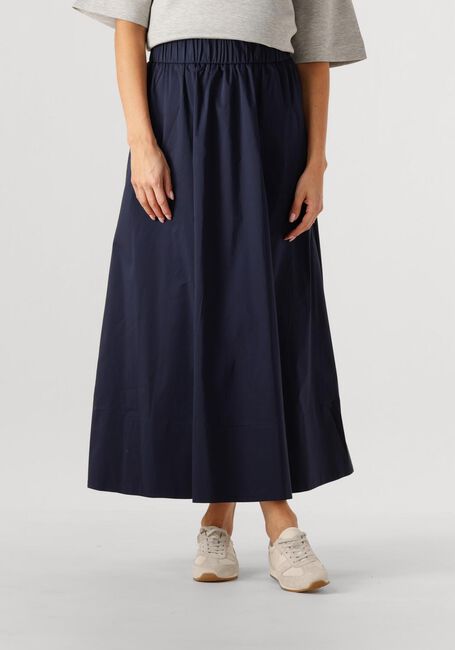 Blaue NEO NOIR Röcke YARA LONG POPLIN SKIRT - large