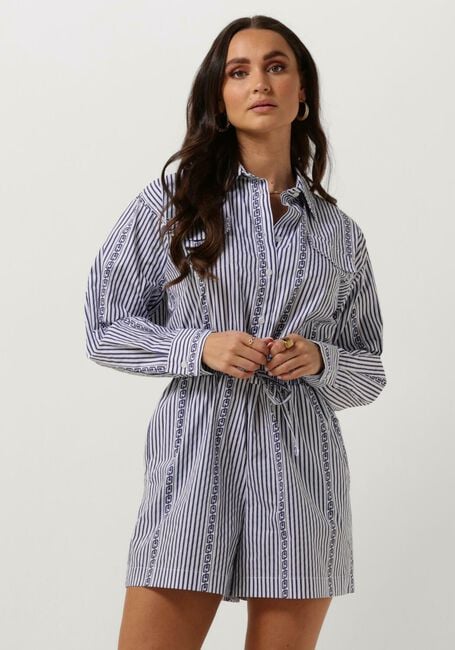 Blaue LIU JO Playsuits POPELINE STAMPA TP DRESS - large