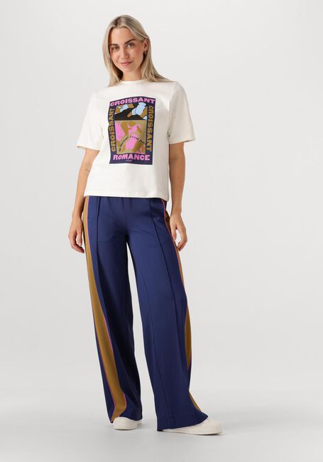 Mehrfarbige/Bunte POM AMSTERDAM Jogginghose PANTS - COLOURBLOCK NIGHTFALL BLUE - large