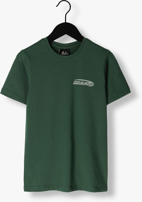 Grüne MALELIONS T-shirt MJ1-AW23-15 - large