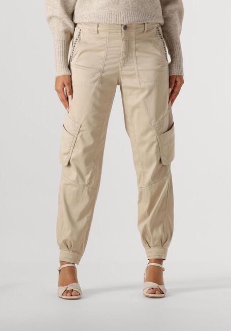 Beige SUMMUM Cargohosen CARGO PANTS SOFT STRETCH - large