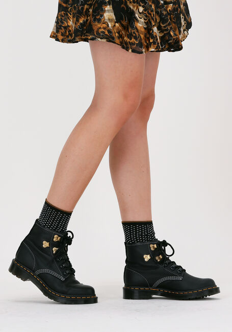 Schwarze DR MARTENS Schnürboots 101.1 - large