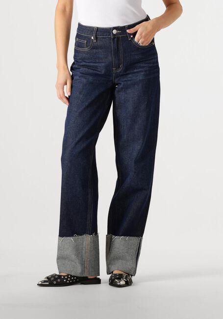 Dunkelblau Y.A.S. Straight leg jeans YASMARIA HMW JEANS S. - large