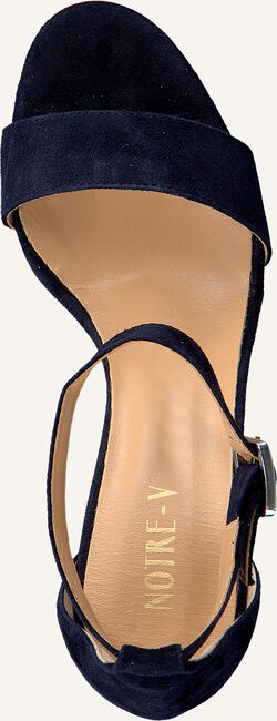 Blaue NOTRE-V Sandaletten mit Absatz 27242 Blaue NOTRE-V Sandaletten mit Absatz 27242 - large
