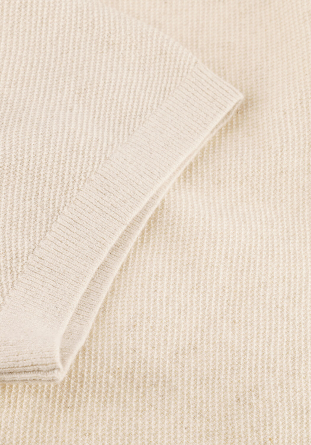 Ecru PROFUOMO Polo-Shirt T-SHIRT CREW NECK COTTON LINEN - large