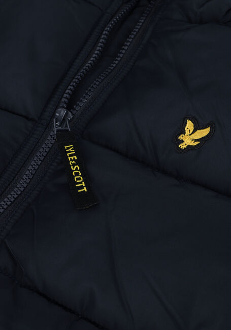 Dunkelblau LYLE & SCOTT Wattierte Jack QUILTED PUFFER COAT - large