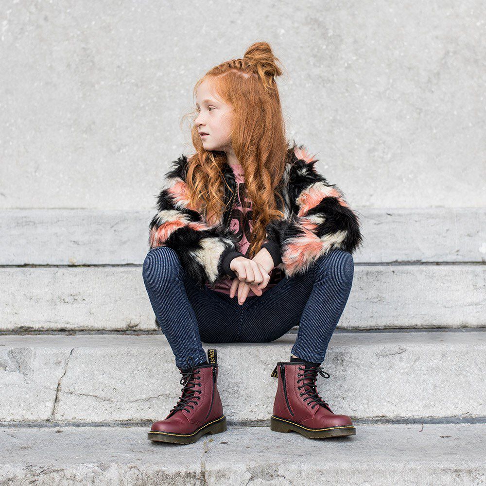 Schwarze DR MARTENS JADON Schnürboots | Omoda