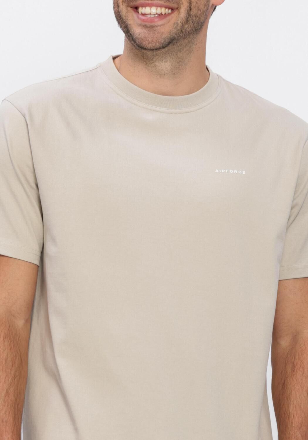 Beige AIRFORCE T-shirt AIRFORCE BASIC T-SHIRT - large