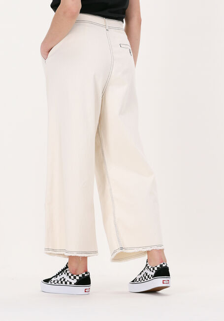 Ecru 10DAYS Weite Hose CONTRAST STITCH CULOTTE - large