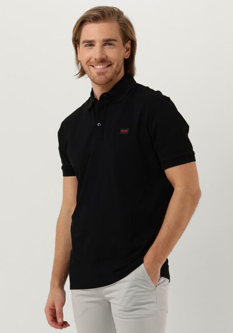 Schwarze HUGO Polo-Shirt DERESO232 - large