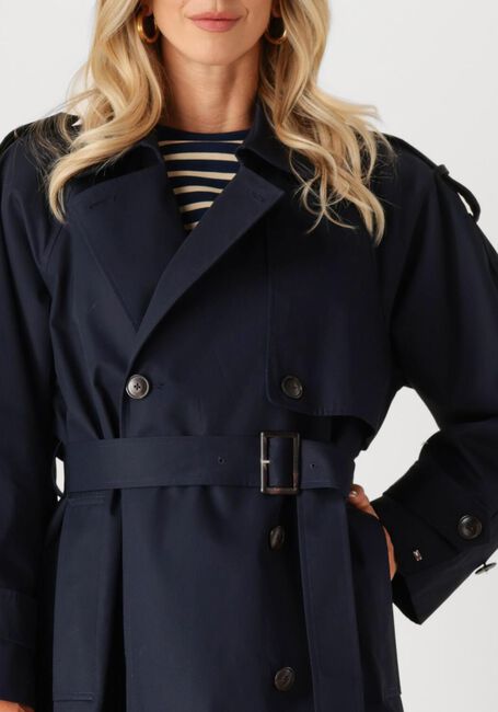 Blaue TOMMY HILFIGER Mäntel OVERSIZED TRENCH COAT - large
