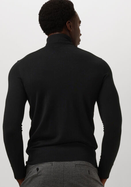 Schwarze PROFUOMO Rollkragenpullover PULLOVER ROLL NECK - large
