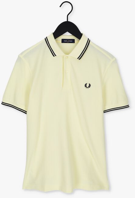 Gelbe FRED PERRY Polo-Shirt TWIN TIPPED FRED PERRY SHIRT - large