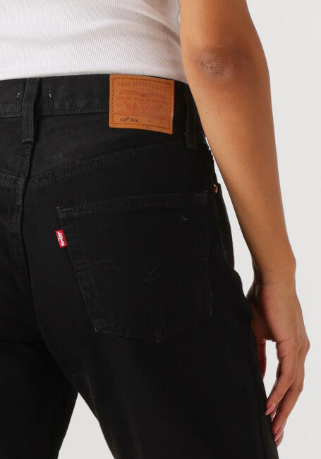 Schwarze LEVI'S Straight leg jeans 501 90'S RINSED BLACK - large