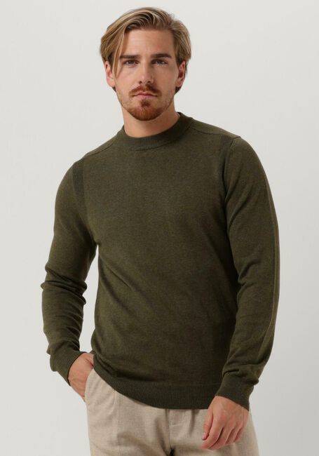 Dunkelgrün ANERKJENDT Pullover AKSAIL COTTON SILK KNIT - large