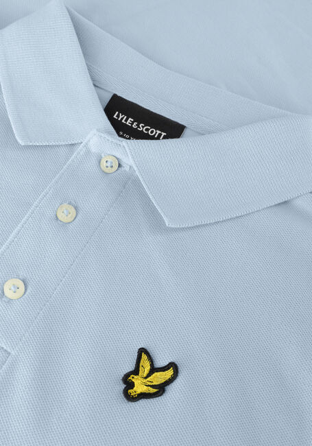 Hellblau LYLE & SCOTT Polo-Shirt PLAIN POLO SHIRT B - large