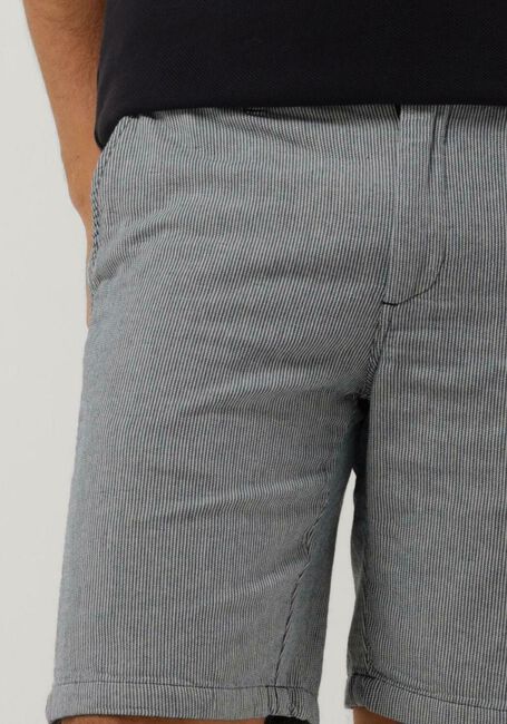 Blaue ANERKJENDT Kurze Hose AKJAMES LINEN ELAST - large