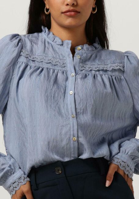 Hellblau LOLLYS LAUNDRY Blusen AIRLIE SHIRT - large