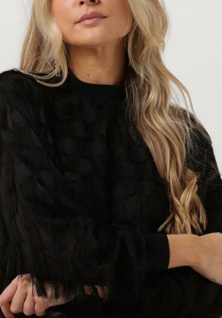 Schwarze Y.A.S. Blusen YASDIO LS TOP - large