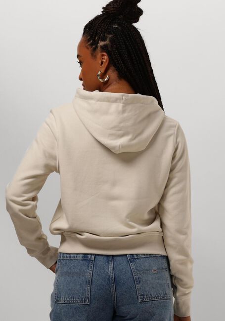 Beige TOMMY JEANS Pullover TJW ESSENTIAL LOGO 2 HOODIE - large