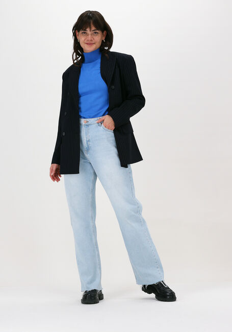 Hellblau MINUS Top LIMA ROLL NECK KNIT - large