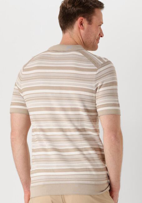Sand CAST IRON Polo-Shirt SHORT SLEEVE POLO COTTON MODAL - large