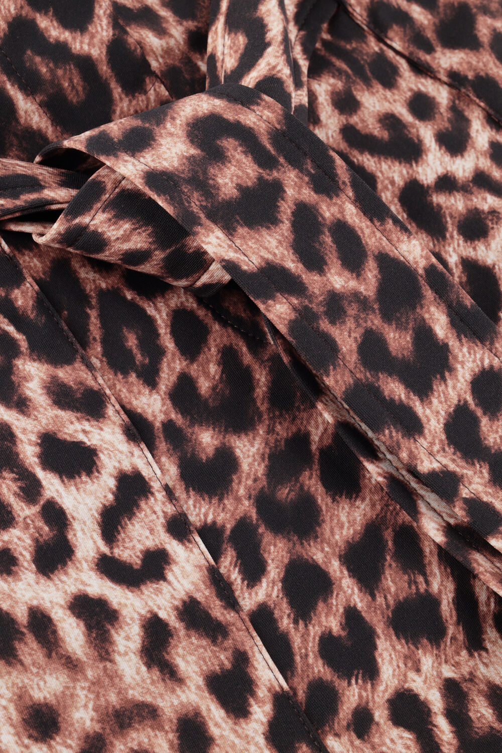 Braune STUDIO ANNELOES Kurze Hose Lindy leopard shorts - large