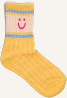 Gelbe NONO Beinbekleidung RILEY SMILEY SPORTY SOCK - medium