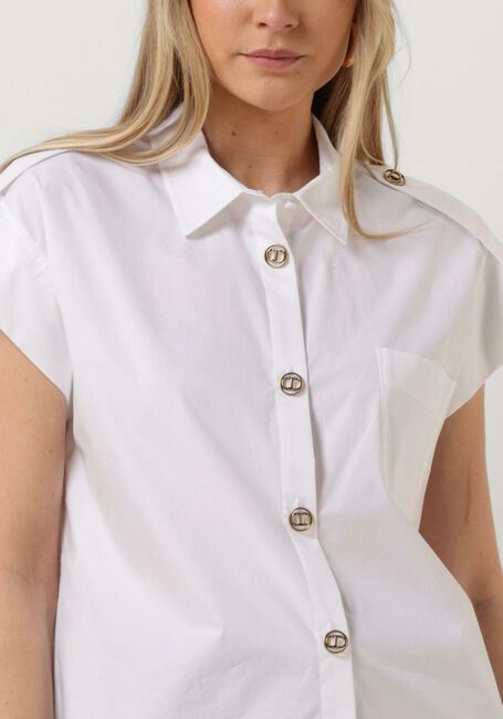 Weiße TWINSET MILANO Blusen WOVEN SHIRT - large