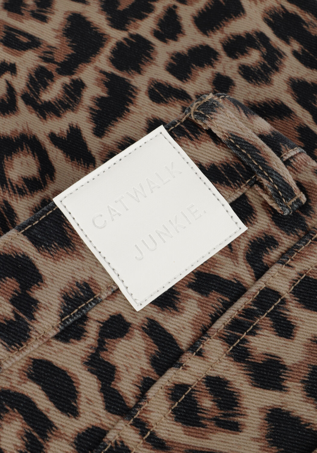 Braune CATWALK JUNKIE Wide jeans CARGO JEANS - large