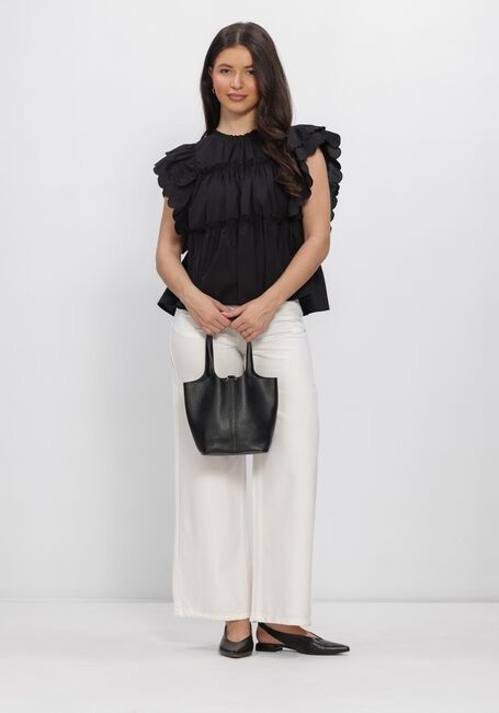 Schwarze OBJECT Top OBJHOPE S/L TOP - large