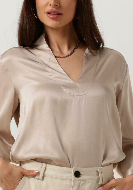 Beige DEA KUDIBAL Blusen LYSANNA - large