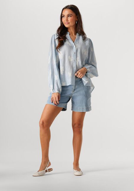 Blaue NUKUS Blusen DAAN BLOUSE - large