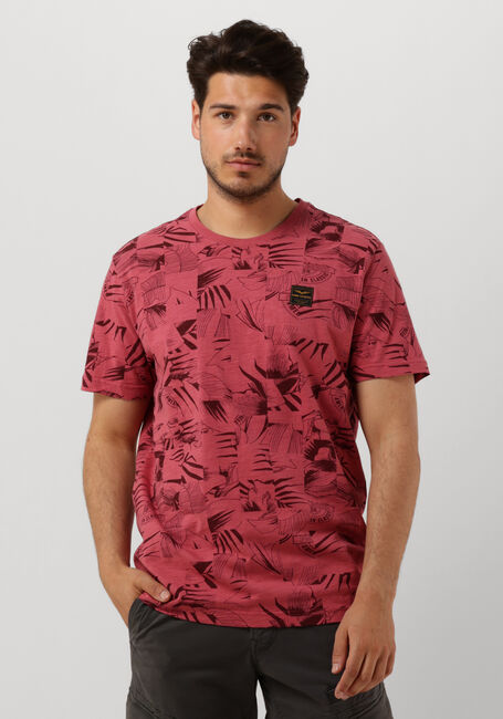 Rosane PME LEGEND T-shirt SHORT SLEEVE R-NECK SLUB JERSEY AOP - large