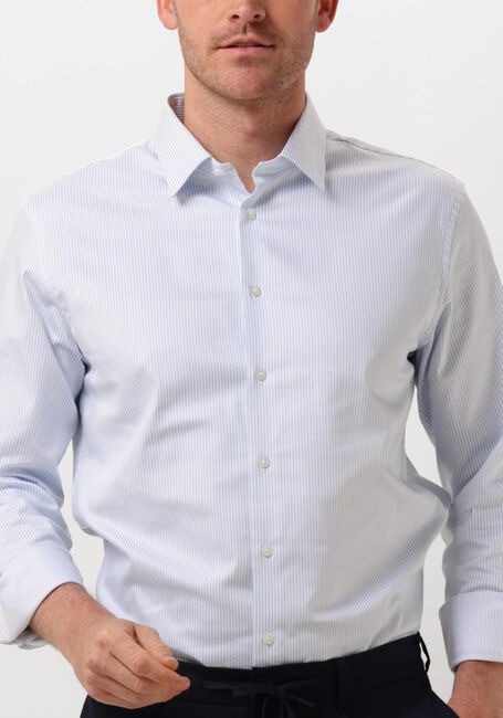 Blaue SELECTED HOMME Klassisches Oberhemd SLHSLIM-PERFORMANCE SHIRT LS NOOS - large