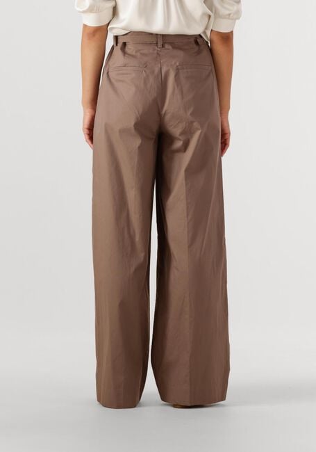 Braune NEO NOIR Hose MALBA POPLIN PANTS - large
