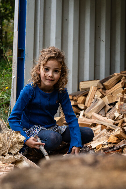 Blaue KOKO NOKO Tops & T-shirts Q52933 - large