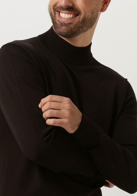 Braune GENTI Rollkragenpullover K8098-3260 - large