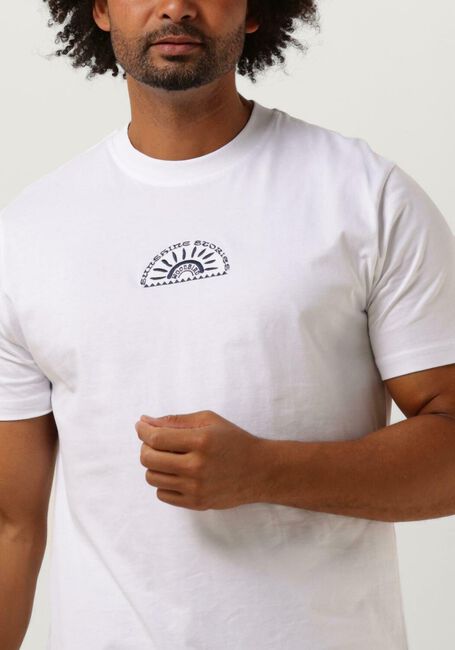 Weiße WOODBIRD T-shirt RICS SUNSHINE TEE - large