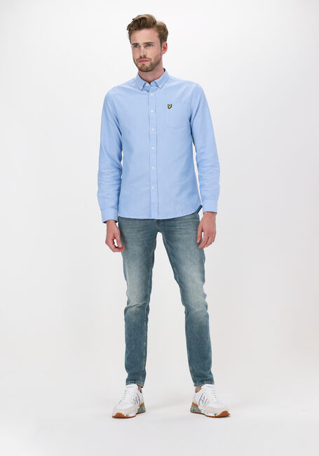 Blaue LYLE & SCOTT Casual-Oberhemd OXFORD SHIRT - large