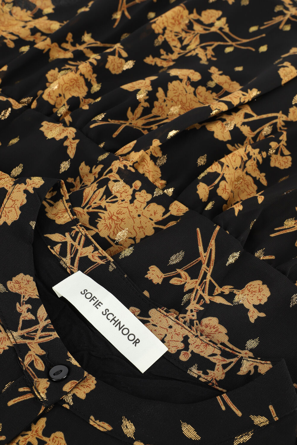 Schwarze SOFIE SCHNOOR Maxikleid SW ABBY - large