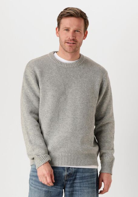 Hellgrau SELECTED HOMME Pullover SLHCODY LS KNIT RELAXED CREW NECK - large
