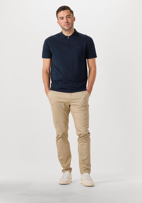 Dunkelblau DSTREZZED Polo-Shirt DORIAN ZIP POLO - large