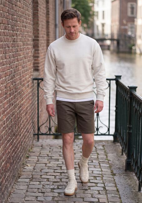 Dunkelgr&uuml;n DSTREZZED Kurze Hose LANCASTER SHORTS - large