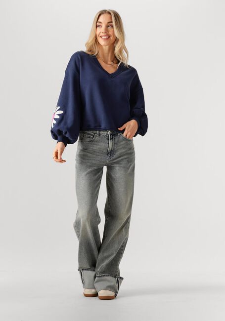 Dunkelblau YDENCE Sweatshirt SWEATER MADELIEF - large