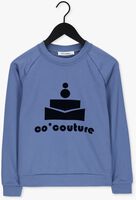Blaue CO'COUTURE Pullover NEW COCO FLOC SWEAT