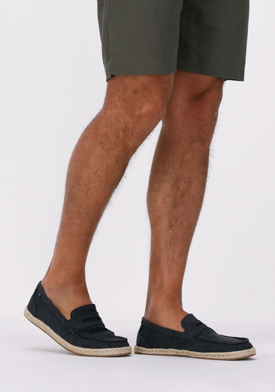 Graue TOMS Slipper STANFORD ROPE - large