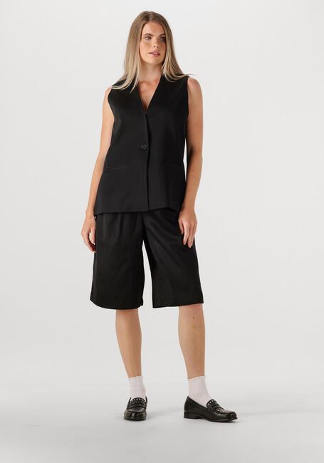 Schwarze WITHBLACK Gilet WBLSELMA LINEN WAISTCOAT - large